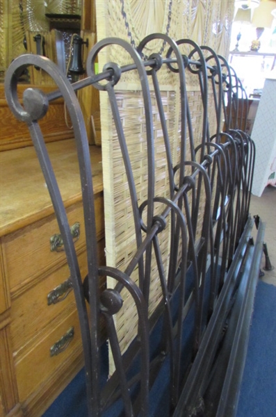 CALIFORNIA KING - WROUGHT IRON BED FRAME
