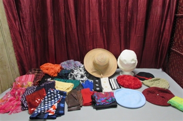 WOMENS ACCESSORIES - SCARVES, HATS & GLOVES
