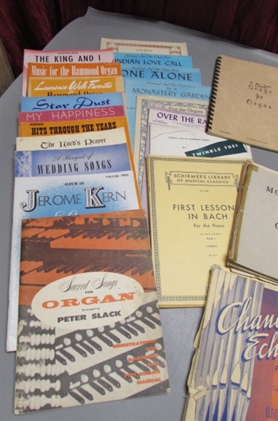 PIANO & ORGAN SHEET MUSIC