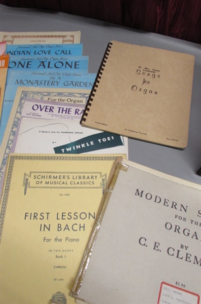 PIANO & ORGAN SHEET MUSIC