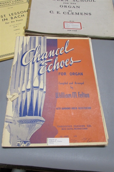 PIANO & ORGAN SHEET MUSIC