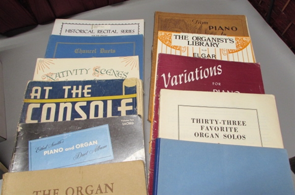 PIANO & ORGAN SHEET MUSIC