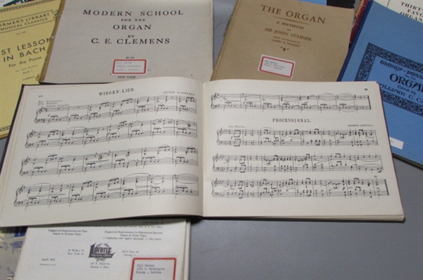 PIANO & ORGAN SHEET MUSIC