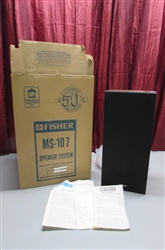 NOS-FISHER SPEAKERS - NEW IN THE BOX