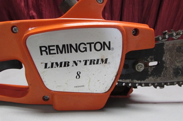 REMINGTON 8 ELECTRIC CHAINSAW