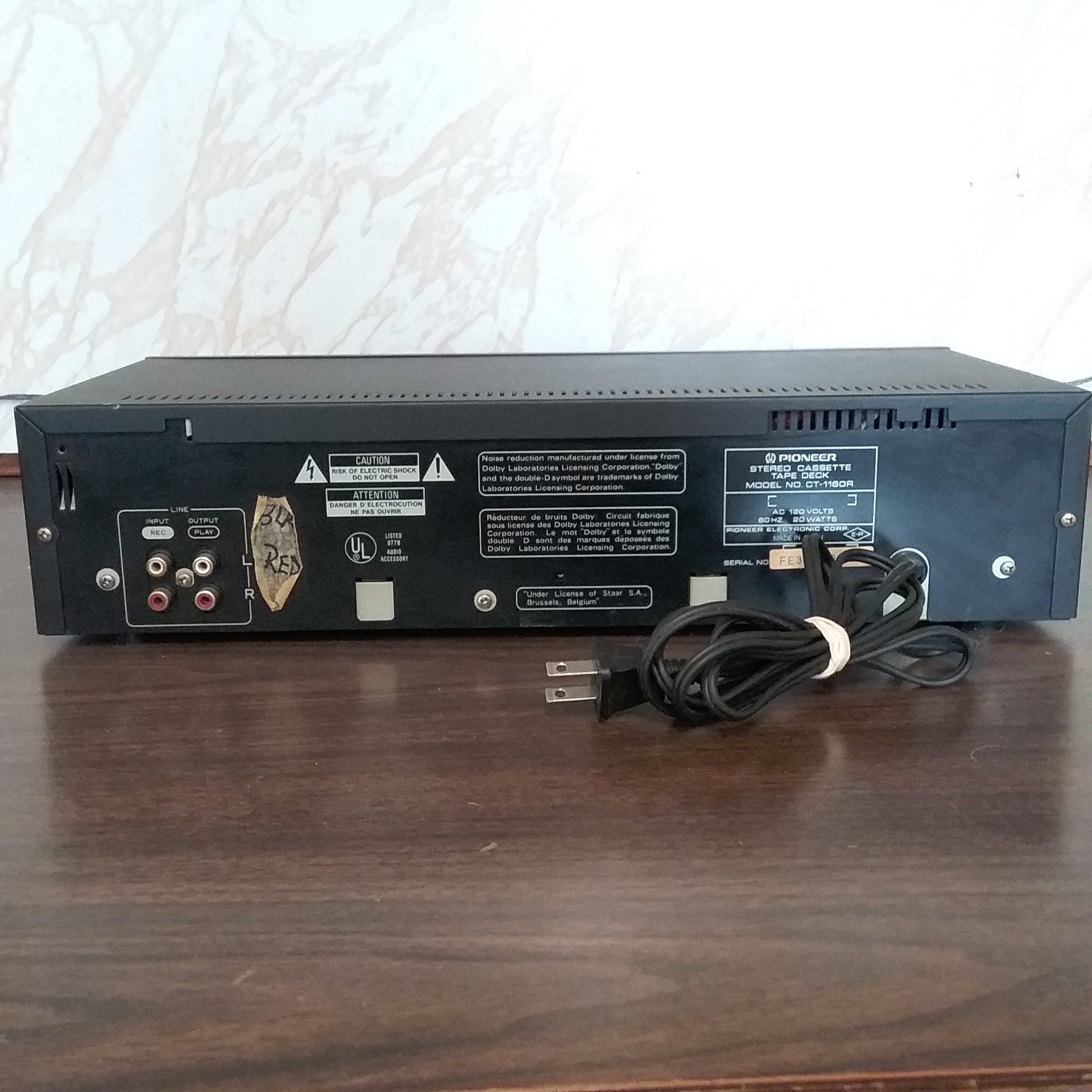 pioneer 8 track tape player pioneer 8 track tape player