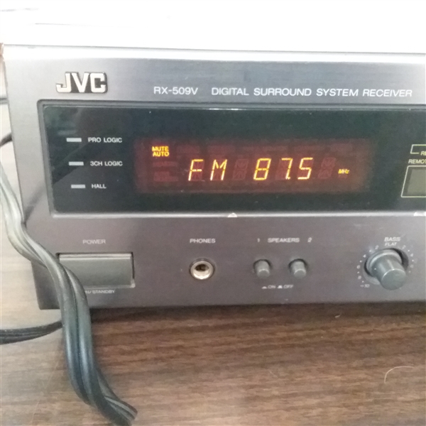 JVC DIGITAL SURROUND SYSTEM RECEIVER