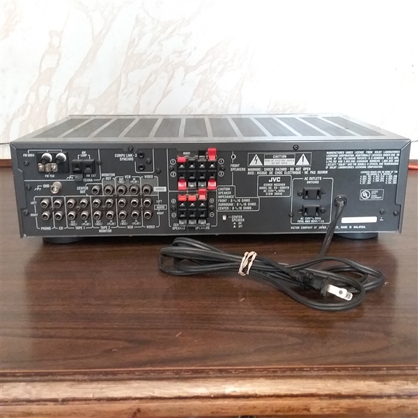 JVC DIGITAL SURROUND SYSTEM RECEIVER