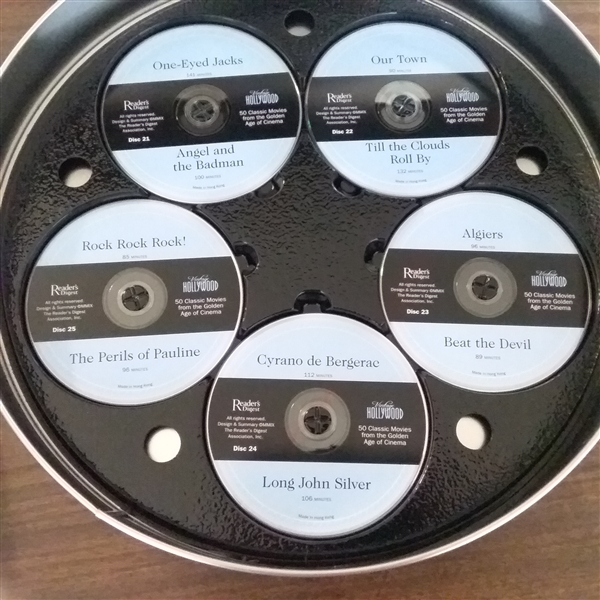 VINTAGE HOLLYWOOD CLASSIC MOVIE COLLECTION ON DVD