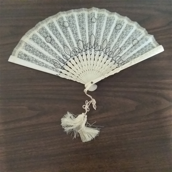 COLLECTION OF HAND FANS