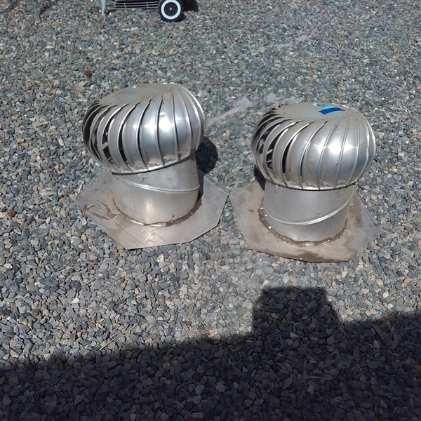 2 ROOFTOP VENTS