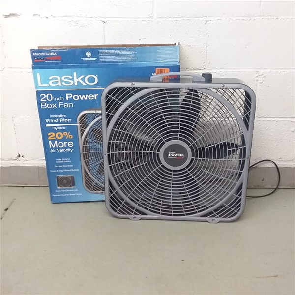 LASKO 20 BOX FAN