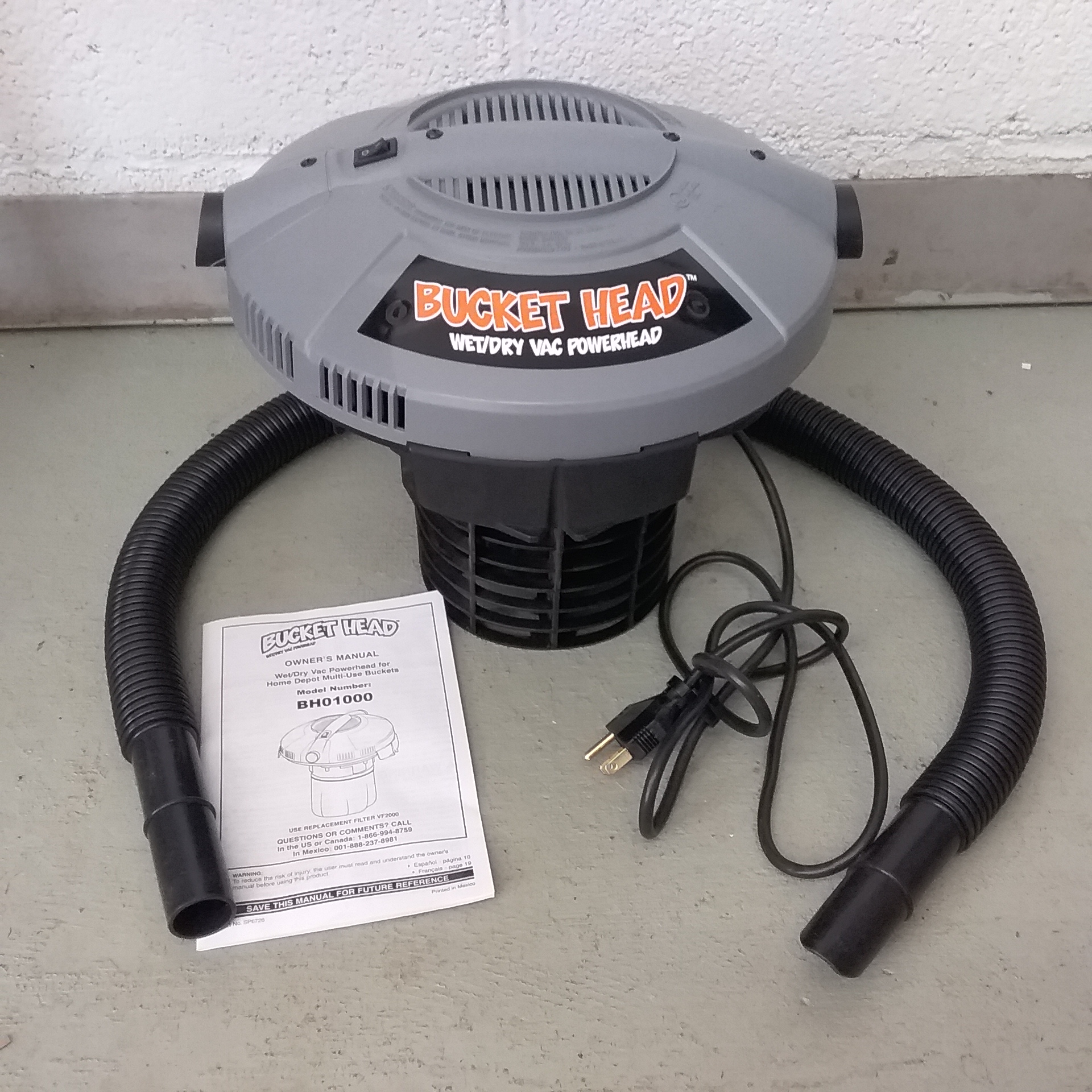 bucket head wet dry vac reviews