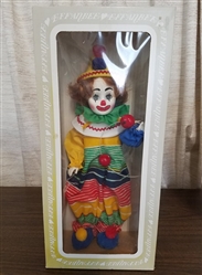 VINTAGE EFFANBEE HOMER DOLL "HERE COME THE CLOWNS" 1984 IN ORIGINAL BOX #1550