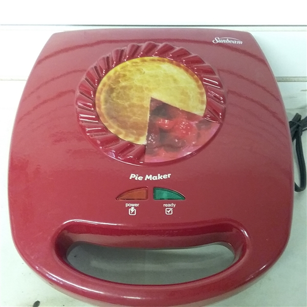 ELECTRIC MINI PIE MAKER & POCKET PIE PRESS