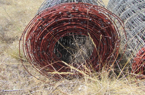 2 ROLLS OF WIRE FENCING