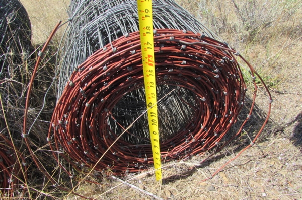 2 ROLLS OF WIRE FENCING