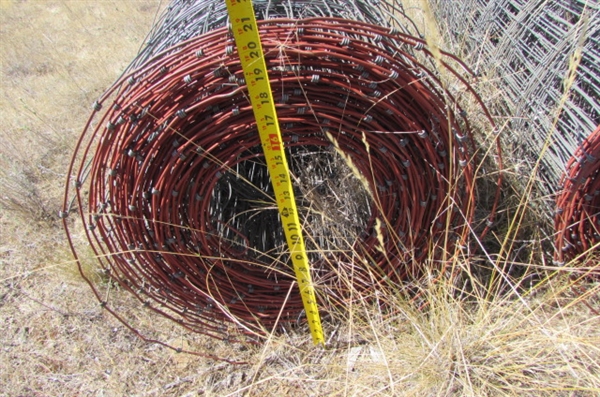 2 ROLLS OF WIRE FENCING