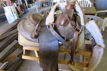 ANOTHER OLD WORN OUT SADDLE