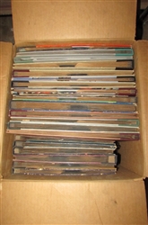 BOX OF OLD RECORDS