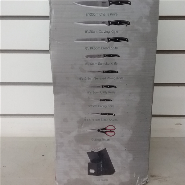 ZYLISS EXPERT COLLECTION 15 PIECE  KNIFE BLOCK SET