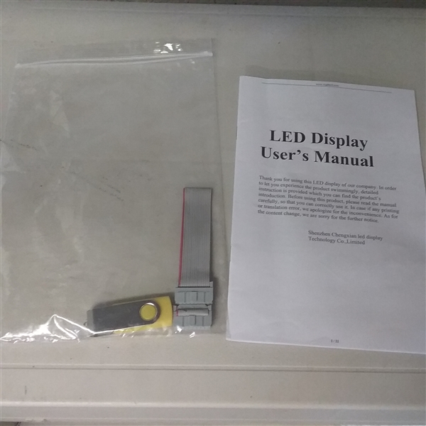 8  x 40 LED DISPLAY SIGN