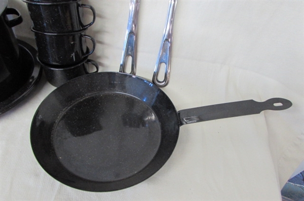 OZARK TRAIL ENAMEL COOK SET