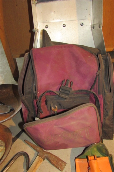 KEENE SLUICE BOX & GOLD PANS AND MORE