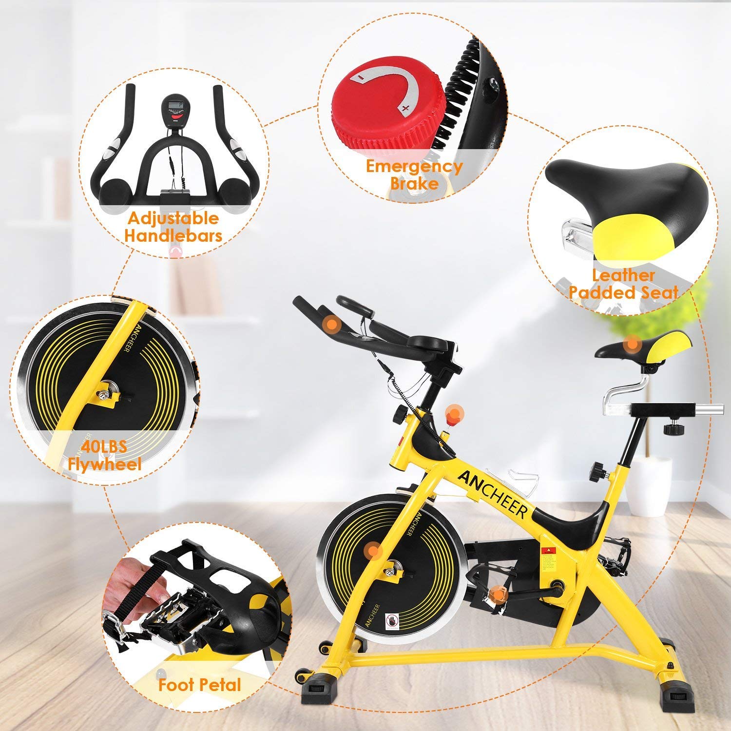ancheer bike spin