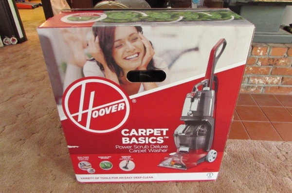 HOOVER CARPET BASICS SHAMPOOER - NEW IN BOX