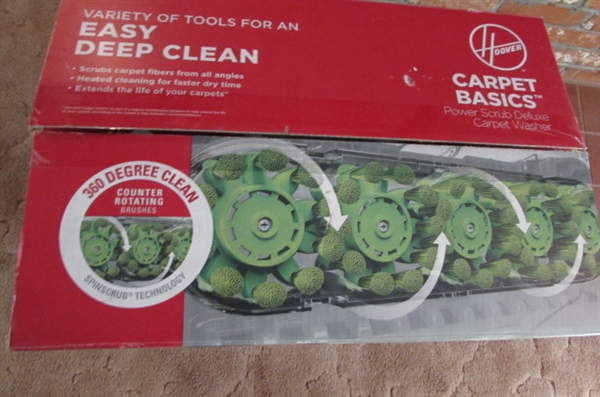 HOOVER CARPET BASICS SHAMPOOER - NEW IN BOX