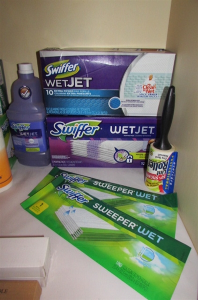 SWIFFERS & CLEANING SUPPLIES