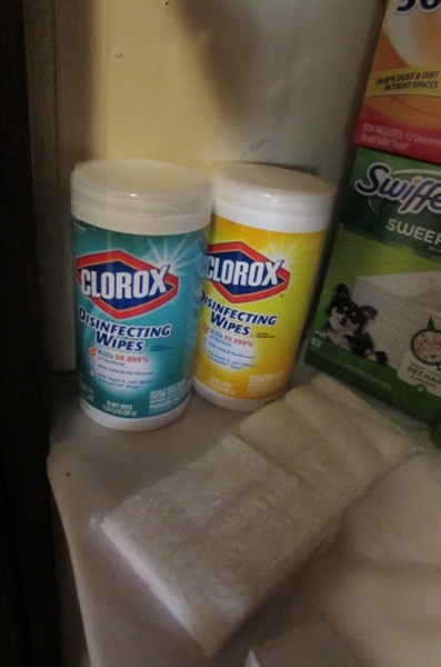 SWIFFERS & CLEANING SUPPLIES