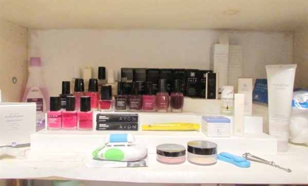 AVON NAIL POLISH, MAKEUP, MOISTURIZERS AND MORE