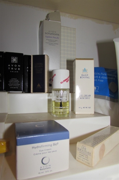 AVON NAIL POLISH, MAKEUP, MOISTURIZERS AND MORE