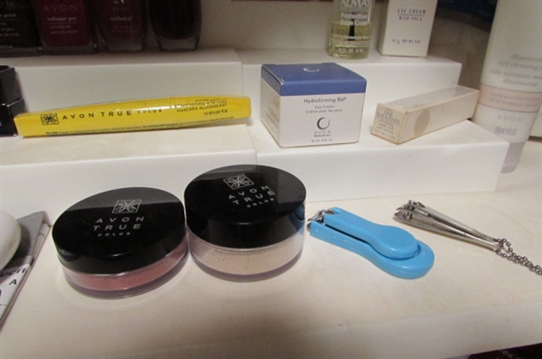 AVON NAIL POLISH, MAKEUP, MOISTURIZERS AND MORE