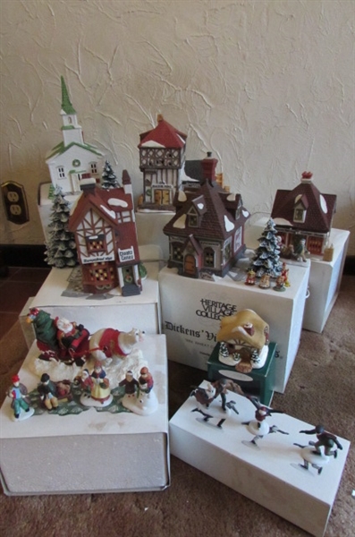 HERITAGE VILLAGE HOLIDAY HOUSES AND FIGURINES