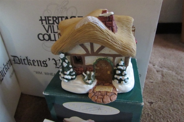 HERITAGE VILLAGE HOLIDAY HOUSES AND FIGURINES