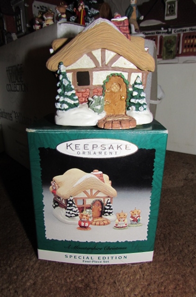 HERITAGE VILLAGE HOLIDAY HOUSES AND FIGURINES