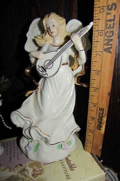 NATIVITY & ANGEL FIGURINES