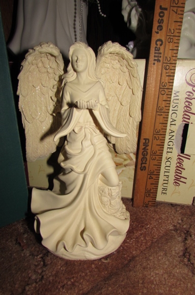 NATIVITY & ANGEL FIGURINES