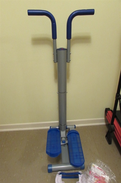 MINI STEPPER, WONDER ARMS & DUMBBELLS