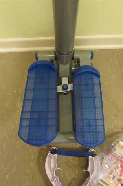 MINI STEPPER, WONDER ARMS & DUMBBELLS