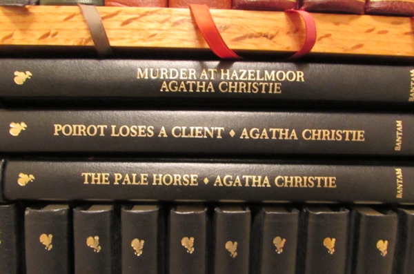HUGE AGATHA CHRISTIE NOVEL COLLECTION WITH AUTOBIOGRAPHY