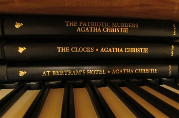 HUGE AGATHA CHRISTIE NOVEL COLLECTION WITH AUTOBIOGRAPHY