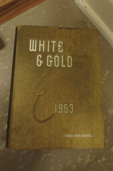 VINTAGE YREKA/SISKIYOU COUNTY 1950'S YEARBOOKS & MORE