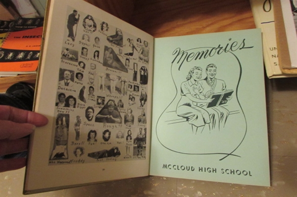 VINTAGE YREKA/SISKIYOU COUNTY 1950'S YEARBOOKS & MORE
