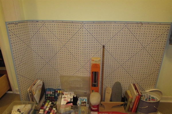 LARGE SEWING SUPPLY LOT