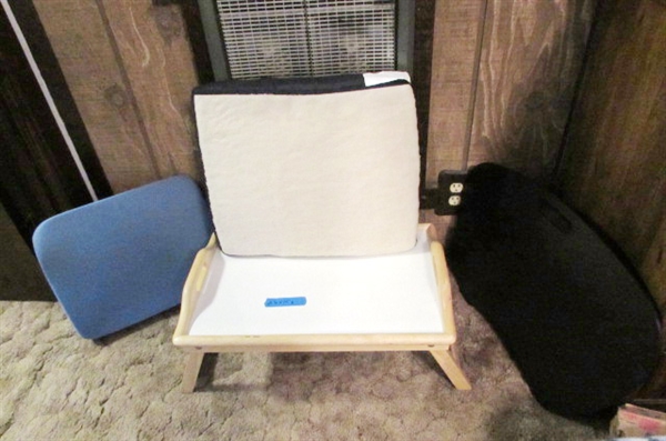 LAP TRAYS AND CUSHIONS