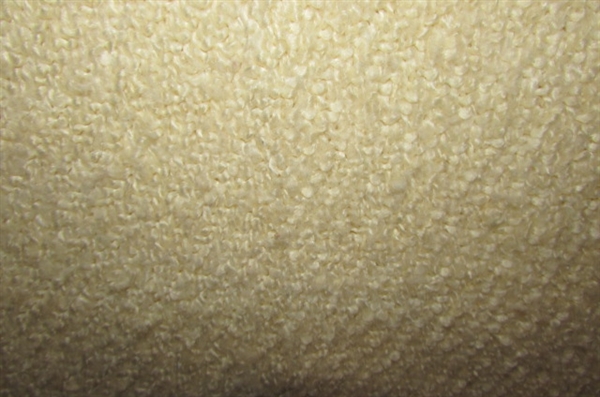 3 WHITE KNITTED/CROCHETED THROWS